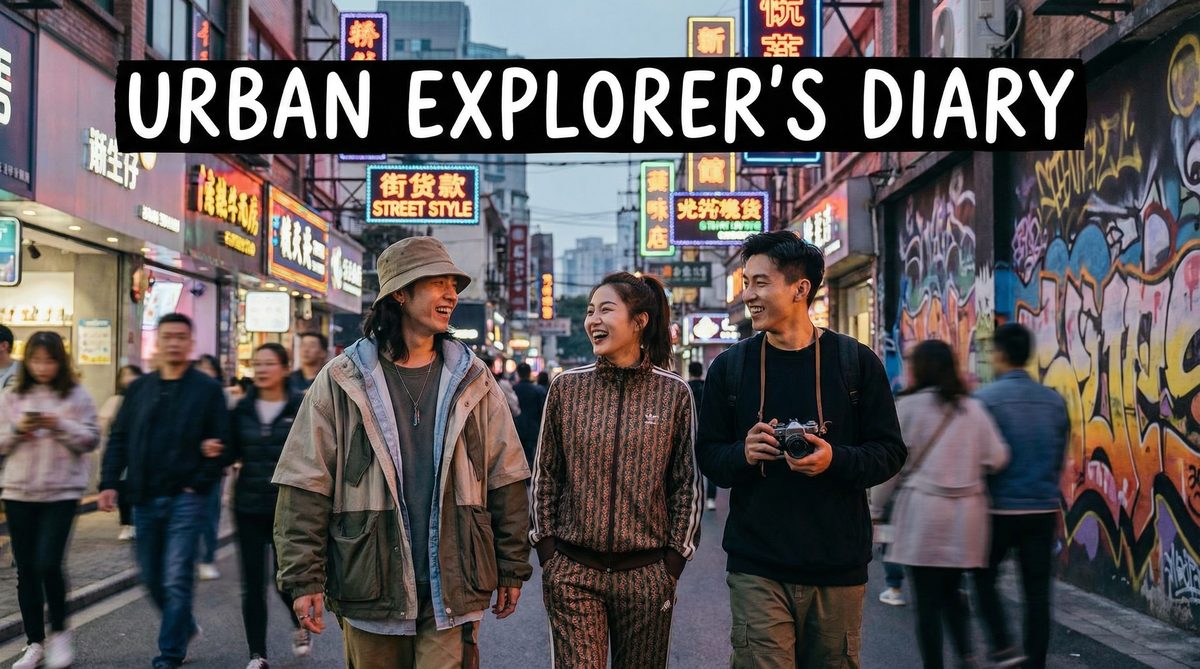 糖心Vlog 糖心Vlog | 上海街头潮流探索日记视频