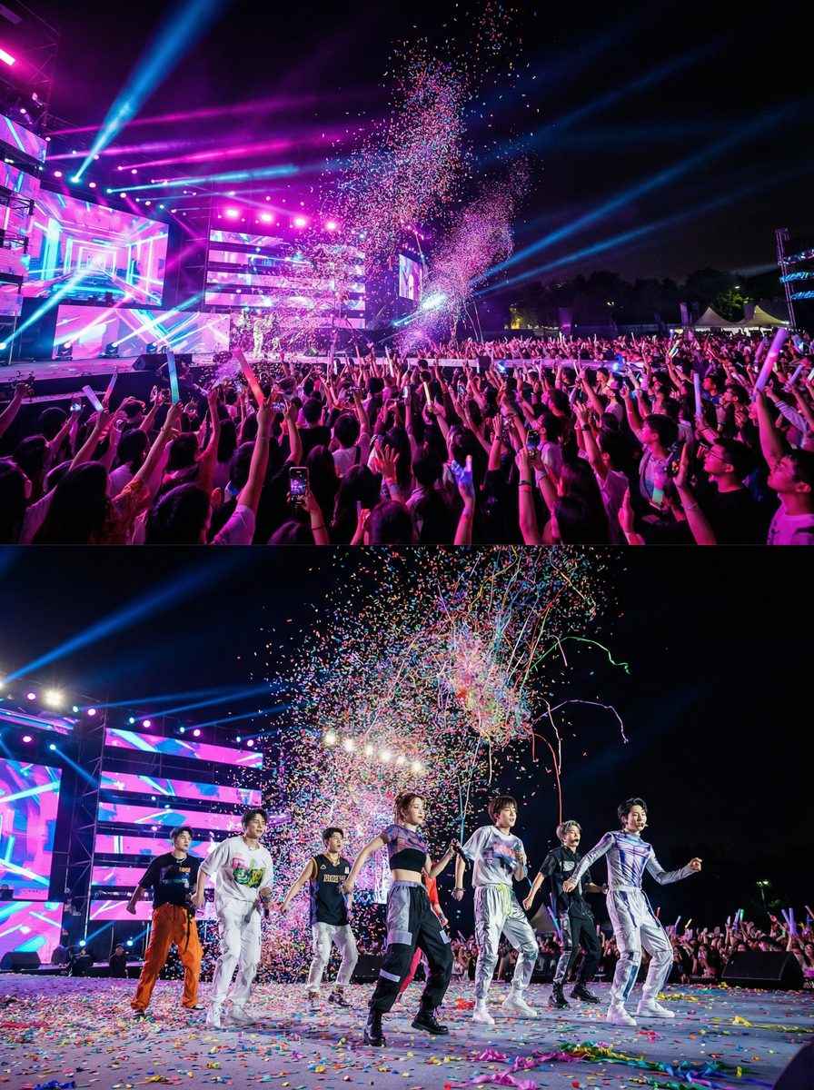 糖心Vlog 音乐节现场视频